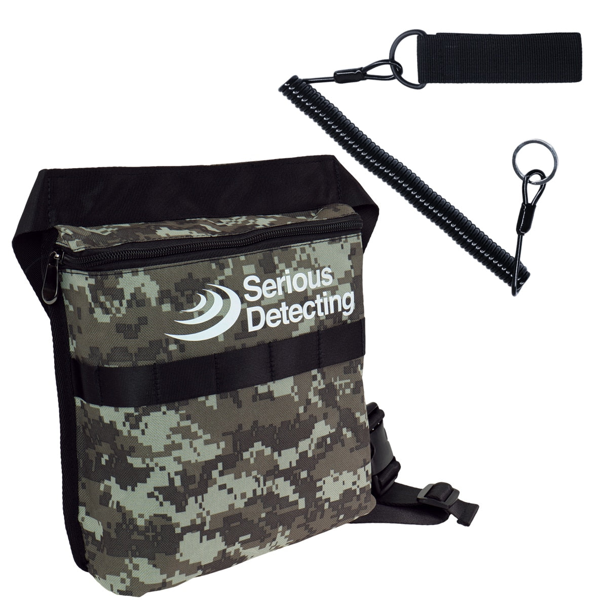 Teknetics TEK-POINT Waterproof Pinpointer Bundle w/ Camo Bag & Lanyard - PKSD