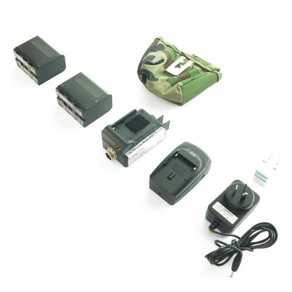 Coiltek Lithium-Ion Switchable Regulator Kit with 2 Batteries for Minelab GP and GPX Detectors