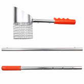 RTG 2-in-1 Deluxe Adjustable Anodized Aluminum Sand Scoop