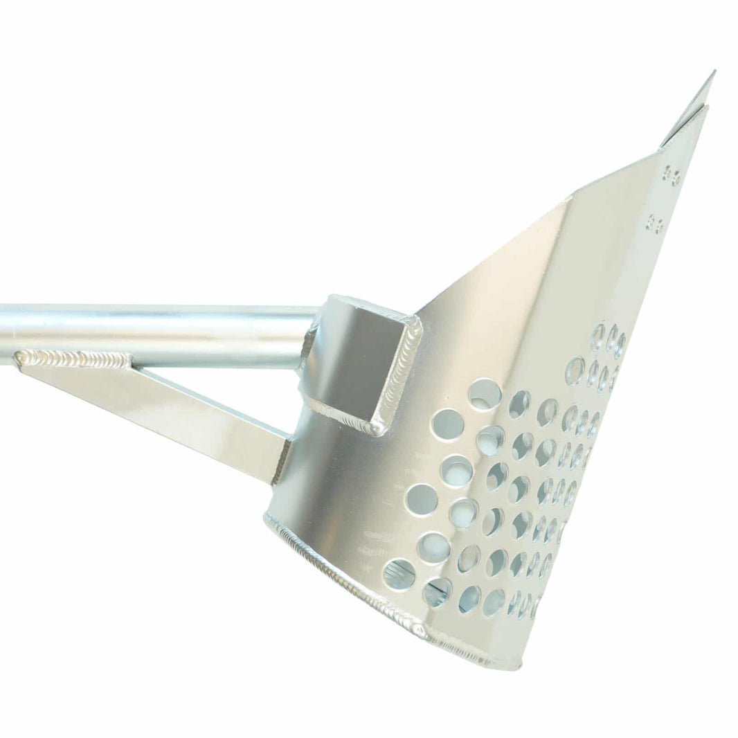RTG Aluminum Sand Scoop with Stainless Steel Tip for Beach Metal Detecting