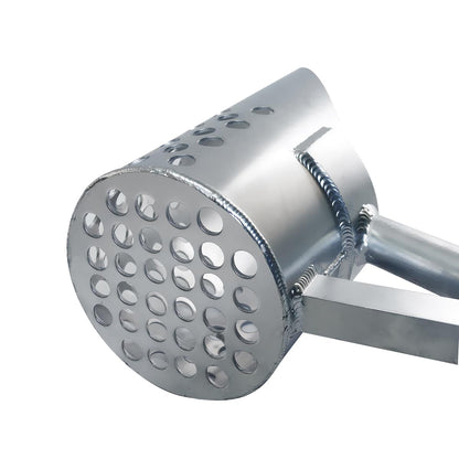 RTG Pro Aluminum 6″ Travel Water Scoop with Rubber Hand Grip