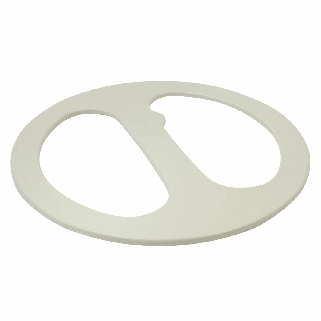 Coiltek 18 inch Goldstalker round white hard plastic coil cover product photo