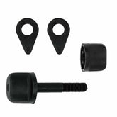Minelab Equinox coil hardware kit showing bolt, wing nut and washers