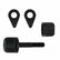 Minelab Equinox coil hardware kit showing bolt, wing nut and washers