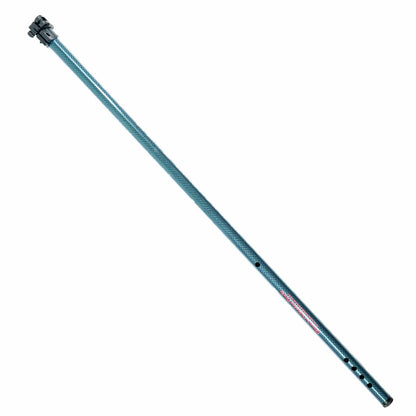 Blue carbon fiber upper rod with adjustable cam lock mechanism