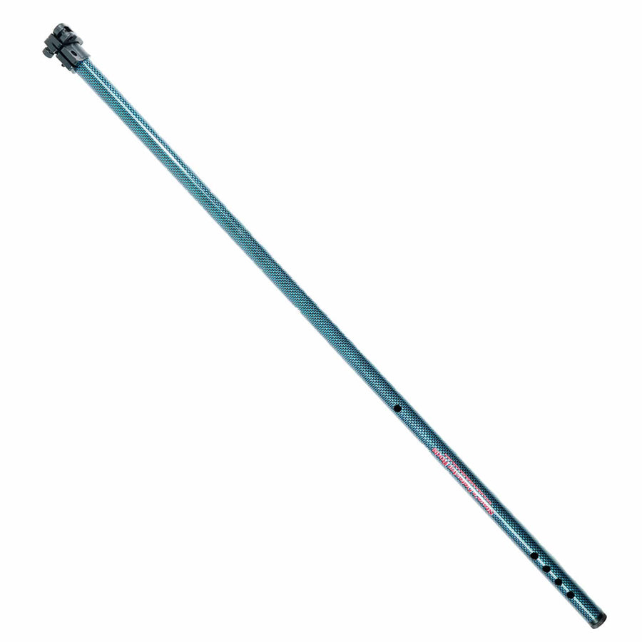 Blue carbon fiber upper rod with adjustable cam lock mechanism