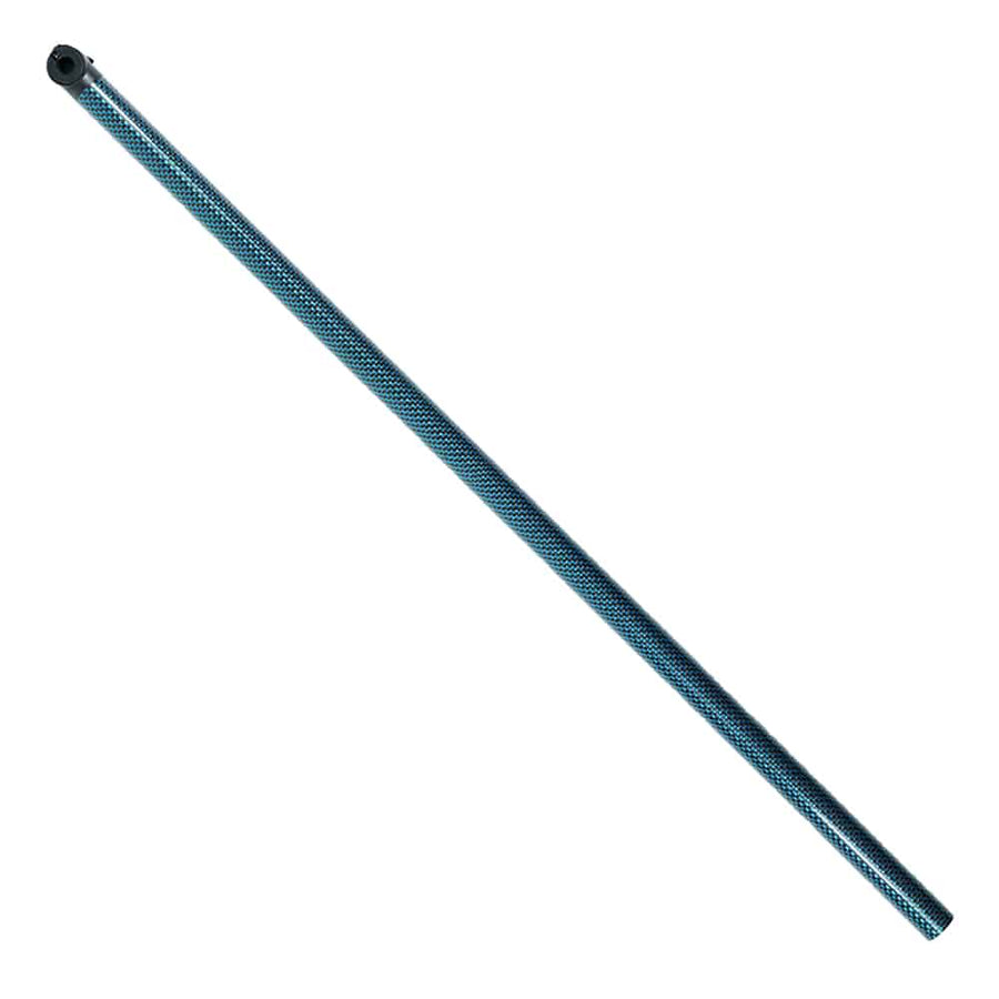 Blue Steve's detector rod with rubber washer and clevis detail