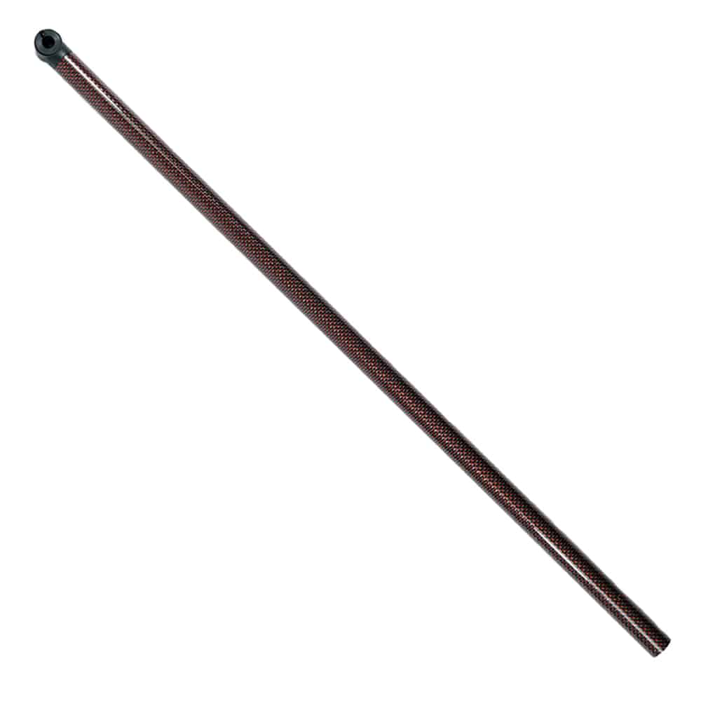 Red Steve's carbon lower rod with Delrin clevis attachment point