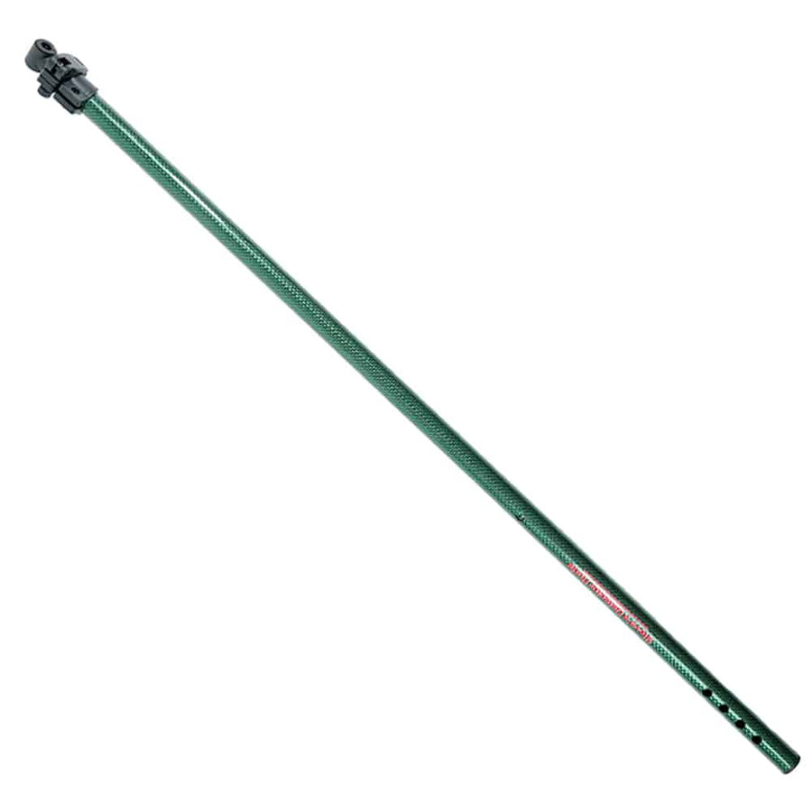 Green accent Steve's carbon fiber rod set with glossy finish