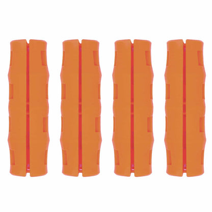 Snappy Grip Light Orange Ergonomic Handle for Buckets