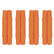 Snappy Grip Light Orange Ergonomic Handle for Buckets