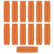 Snappy Grip Light Orange Ergonomic Handle for Buckets
