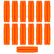 Snappy Grip Orange Ergonomic Handle for Buckets