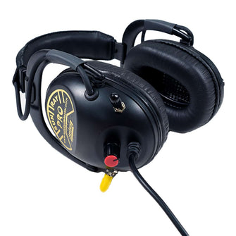 Sun Ray Pro Gold Universal Metal Detector Headphones w/ Angled Plug