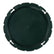 Blue Bowl 4-inch black classifier lid shown from above displaying round design and rim
