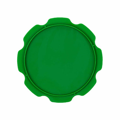 Blue Bowl green classifier lid detail showing 4-inch diameter and construction