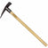 Apex Weasel Pick 30-inch with hickory handle and solid steel head for metal detecting
