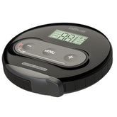 XP Deus WS4 control module angled view showing display, menu button, and volume controls
