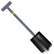 Lesche All Purpose Shovel with T-handle and curved blade, aircraft-quality steel construction