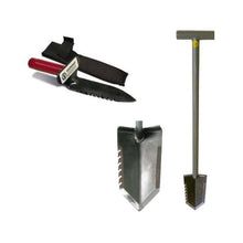 Lesche Shovel Combo, Sampson T-Handle Shovel and Right Serrated Digging Tool