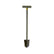 Lesche Sampson T-Handle Shovel and Lesche Digging Tool Left Side Serrated Bundle