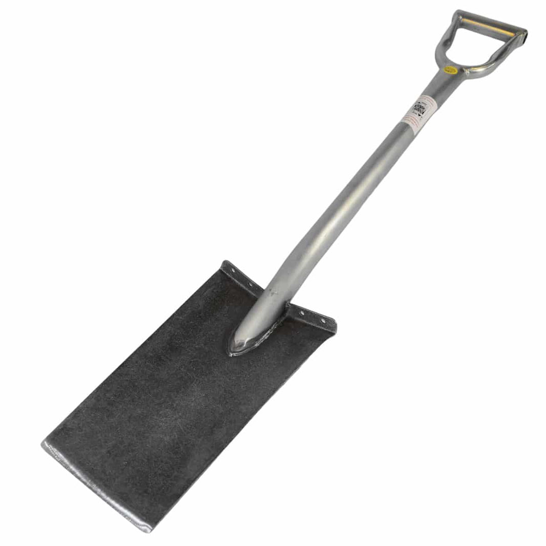 King of Spades 40-inch shovel with 13-inch edge and D-handle grip.