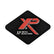 XP Metal Detectors official black rubber logo patch for caps and gear