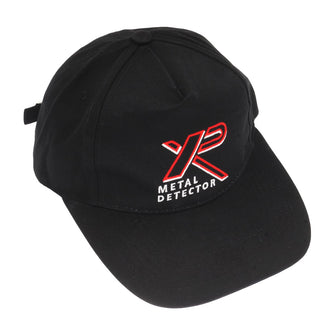XP Metal Detector Premium Ball Cap Black with embroidered XP logo