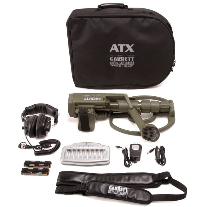 Garrett ATX Deepseeker Metal Detector w/ 11x13" Closed DD Coil and Hard Case - Military Discount