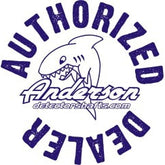 Anderson Detector Shafts authorized dealer logo and certification badge