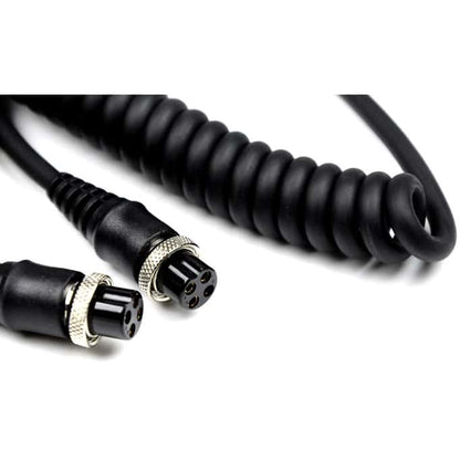 Minelab Heavy Duty 4-Pin Curly Cord Power Cable for GP and SD Series