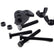 Minelab search coil hardware kit displayed with metal detector components
