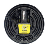 CORS Point 5 inch DD search coil with black housing and attached cable