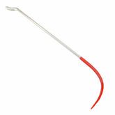 TerraX 19 inch hook and spoon crevice tool with red tip for gold prospecting