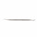 DD3 6-1/4" Double Ended Stainless Steel Pick w/ Angled Hooks