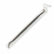 DD4 5-3/4" Double Ended Stainless Steel Pick w/ Angled & Round Hooks