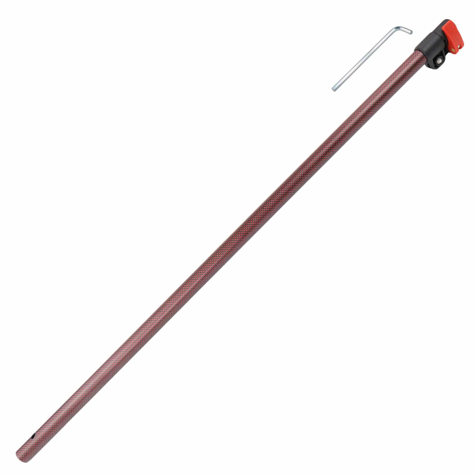 Detect-Ed Red Belly LS Carbon Fiber Shaft for Minelab Equinox Metal Detector