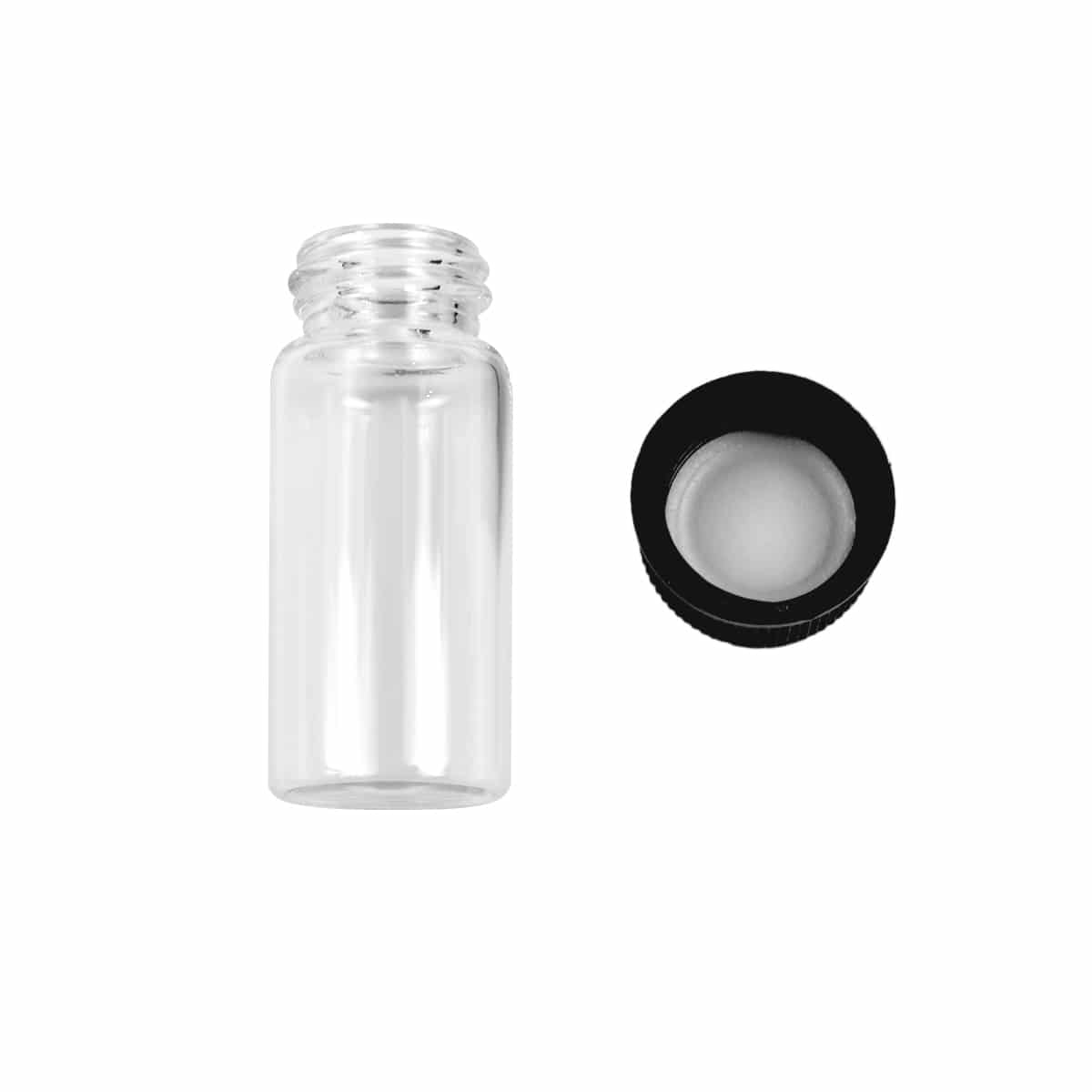 4ML Glass Vials (1-3/8", Outer Diameter: 9/16")