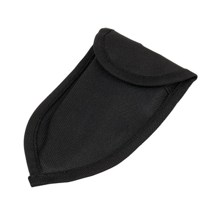 Folding metallic sand scoop from Gold Claw kit in open position