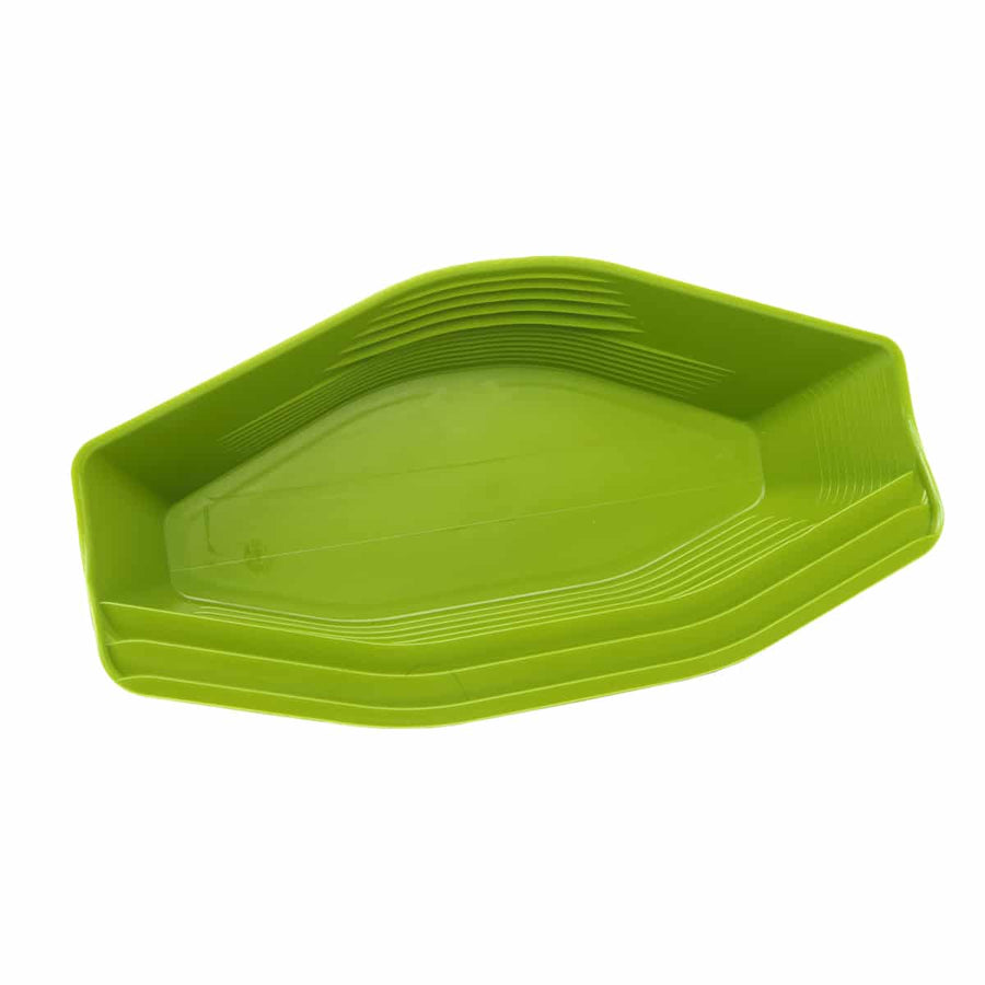 Gold Claw pocket pan size comparison demonstrating portable 12x10 inch dimensions