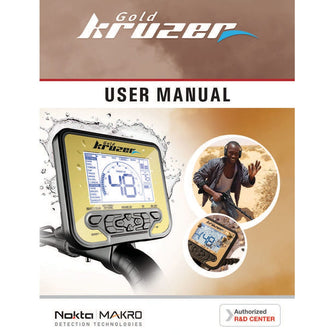 Nokta Gold Kruzer Manual Digital