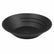 TerraX 10 inch plastic gold pan profile view showing 2 inch depth measurement