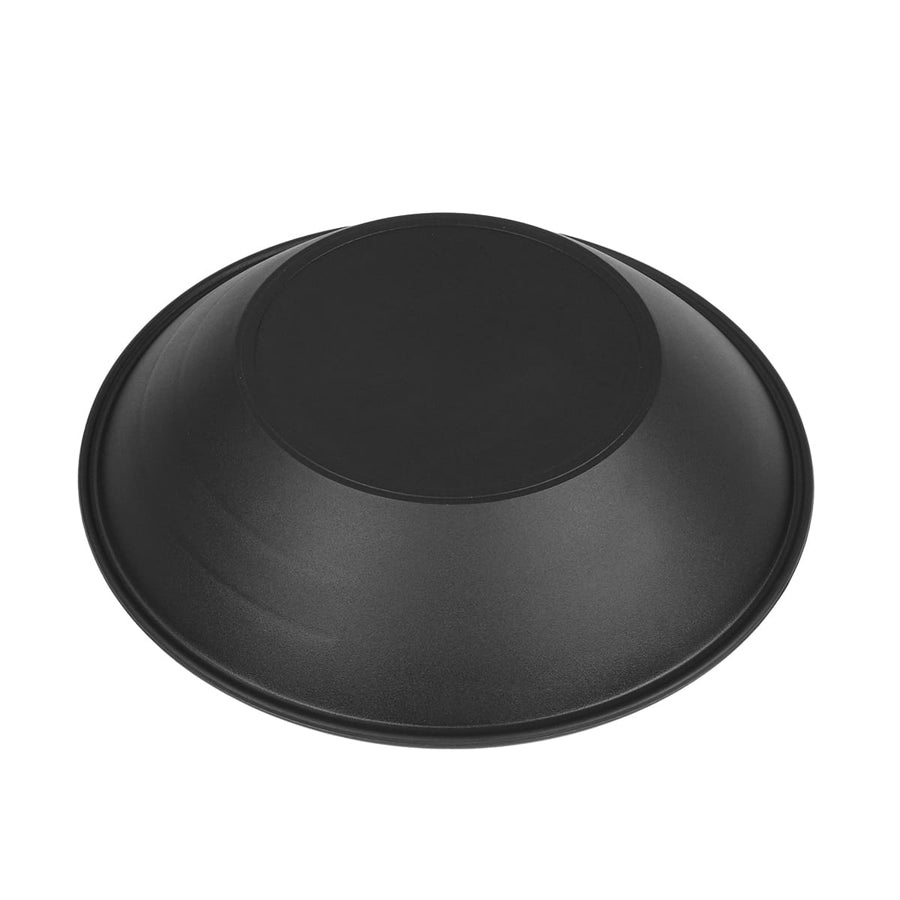 TerraX 10 inch gold pan bottom view displaying ridge pattern for gold capture