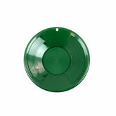 TerraX 8 inch gold prospecting pan lightweight green plastic material
