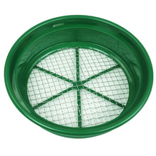 5 pc Green Plastic Classifier Sifter Pan Set Stackable