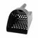 Metal detector sand scoop filled with sand demonstrating sifting capability