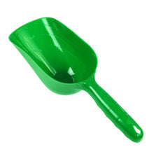 Green Plastic Feed Seed Sand Scoop Hand Trowel 2 Cup Capacity