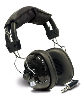 Teknetics Professional Metal Detector Stereo Headphones 1/4 & 1/8" Plug HEADT