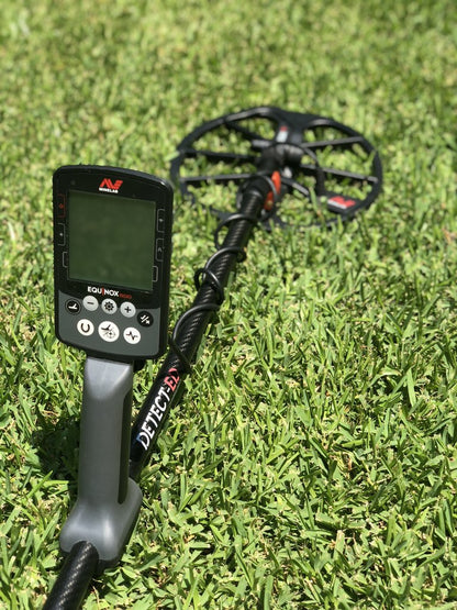 Detect-Ed Black LS Carbon Fiber Shaft for Minelab Equinox Metal Detector