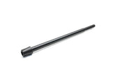Nokta Kruzer 23.5" aluminum middle shaft in black anodized finish showing extended length design